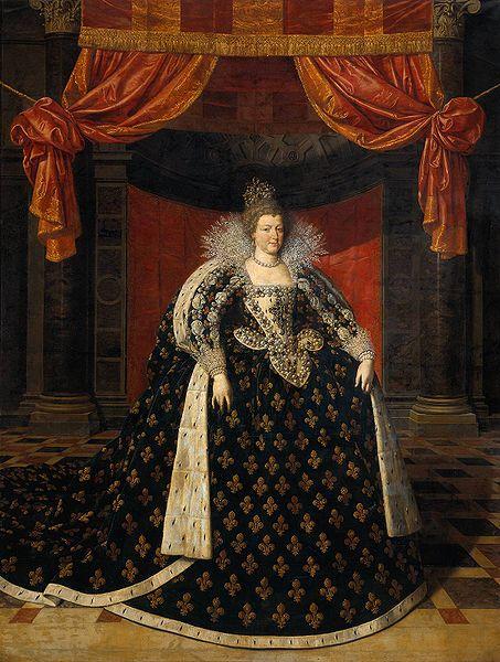 Frans Pourbus Portrait of Marie de Medici oil painting picture